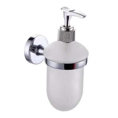 Dozator sapun lichid Iobagno Alfa AC1504, sticla, montaj suspendat, 200 ml foto