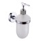 Dozator sapun lichid Iobagno Alfa AC1504, sticla, montaj suspendat, 200 ml