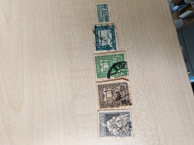 TIMBRE DIN PERIOADA INTERBELICA foto