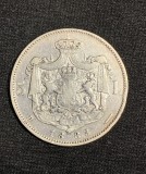 Moneda 5 lei 1883 romb l‐a coroană