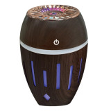 Umidificator Ultrasonic 300ML, Abur Rece, Aromaterapie Casa/Masina, LED, Oem