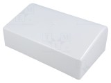 Carcasă desktop ABS gri 215x130x75mm