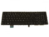 Tastatura Laptop Gaming, Dell, Alienware M15 R1, 0MPW23, MPW23, iluminata RGB, layout US