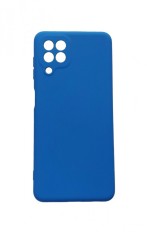 Husa telefon compatibila cu Samsung Galaxy A22, A22 4G, Albastru, Cu interior de catifea, 200HT