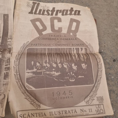 Scanteia Ilustrata - Nr 11 Octombrie 1945 foto