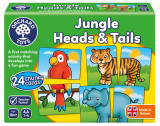 Joc educativ Jungla - Jungle Heads Tails, orchard toys