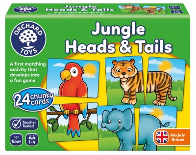 Joc educativ Jungla - Jungle Heads Tails foto