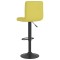 Scaune de bar, 2 buc., verde, material textil - 5