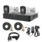 Kit de supraveghere Uniview cu 2 camere 5 MP, Audio, Infrarosu 20m, DVR Hibrid cu 4 canale 5MP, accesorii SafetyGuard Surveillance