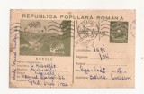 RF24 -Carte Postala- Borsec, circulata Tg. Magurele - Iasi 1953