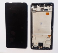 Display ecran cu Touchscreen si Rama pentru Samsung A72, A725/ A72 5G, A726, Incell, Negru