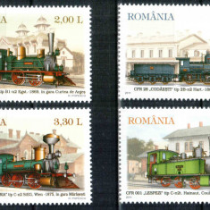 Romania 2011, LP 1912, Locomotive, seria, MNH! LP 20,90 lei