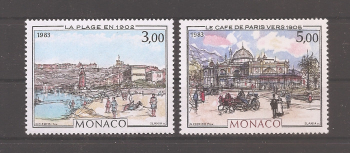 Monaco 1983 - Monaco &icirc;n Belle Epoque, MNH