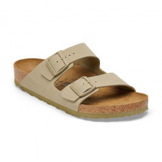 Birkenstock papuci Arizona bărbați, culoarea bej, 1027704