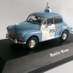 Macheta Morris Minor Politia UK 1957 - IXO/Atlas 1/43