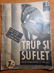 revista trup si suflet 17 iulie 1936-revista pentru sanatate si frumusete