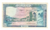 Bancnota Liban 5 livre 1988, circulata, stare buna