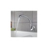 Baterie Bucatarie Korman LB00C, Monocomanda, Pipa Pivotanta, Crom, Cartus Ceramic 40mm
