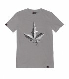 Tricou THTC Aztec - Canepa Bumbac - Gri