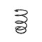 Arc spiral Seat Alhambra (710, 711), Vw Sharan (7n1, 7n2) Tevema parte montare : Punte fata
