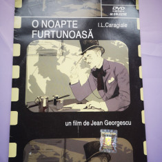 DVD film - O noapte furtunoasa - film de Jean Georgescu - Jurnalul National