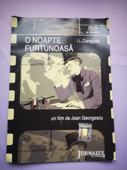 DVD film - O noapte furtunoasa - film de Jean Georgescu - Jurnalul National