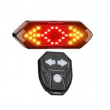 Cumpara ieftin Semnalizare LED pentru Bicicleta FY-1820, Semnalizare cu semnal sonor, Telecomanda Wireless
