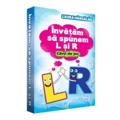 Invatam sa spunem L si R - carti de joc, 7Toys