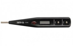 Tester digital de tensiune 12-250V, Yato YT-2862 SCU Mania foto