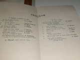 PROGRAM -ATENEUL ROMAN- CONCERTUL DE CRACIUN -20 DEC 1930