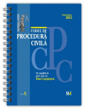 Codul de procedură civilă Septembrie 2023 (ediție spiralată) - Hardcover - Dan Lupaşcu - Universul Juridic