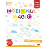 Creionul Magic. Caiet de activitati. Grupa mijlocie 4-5 ani | Ancuta Antemir, Aurelia Grozea, Marilena Cazan, Mirela Ciobica
