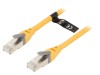Patch cord S/FTP 6a galben 20m, Vention