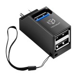 Mini hub Type-C la 2 buc. USB 2.0, 1x USB 3.0 Asteroid GSM EchoLink H10