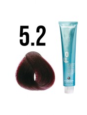 Vopsea permanenta Fanola Crema Colore 5.2 Light Chestnut Violet, 100ml foto