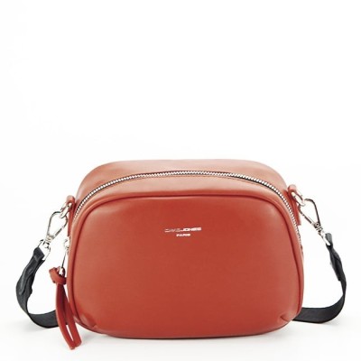 Geanta mica David Jones Paris CM6266 14 Caramiziu foto