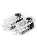 Set 2 Proiectoare Logo LED Portiera Audi A1 A4 A5 A6 A8 TT R8 Q5 Q7 Lumini Cree 5W