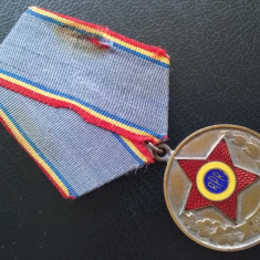 1953-A X-a aniversare a fortelor armate ale R.P.R.-medalie
