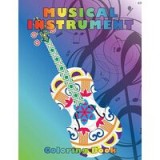 Musical Instrument Coloring Book