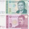 Bancnota Tadjikistan 1 si 3 Somoni 1999 (2010)/2010 - P14A/20 UNC ( set x2 )