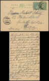 Great Britain 1906 Postcard Uprated stationery Rotherham to Bern D.979