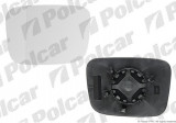 Sticla oglinda Volkswagen Transporter T5 2003-2009 Caddy 3/Life 2004-06.2010 si 2010- , dreapta asferica sticla crom fara incalzire Kft Auto, AutoLux