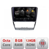 Navigatie dedicata Skoda Octavia 2 2005-2013 Android 12, 8GB RAM, 128GB