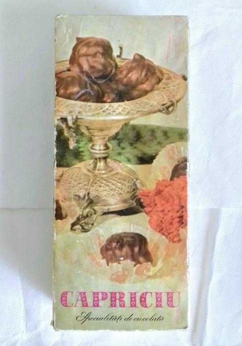 Cutie de bomboane Capriciu Bucuresti, 1978
