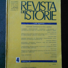 REVISTA DE ISTORIE. APRILIE 1977. Nr. 4