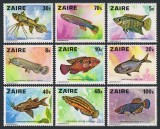 Zaire 1978 - Pesti tropicali, fauna, serie neuzata