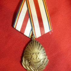 Medalie A 20a Aniversare -23 August 1944- , bronz
