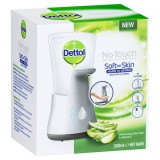 Dispenser No touch Dettol sapun lichid + rezerva Aloe Vera 250ml