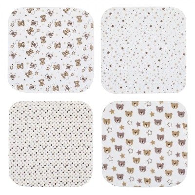 Set Prosopele Copii, Baby Cute, Multicolor, 25x25cm, 8 Bucăți foto