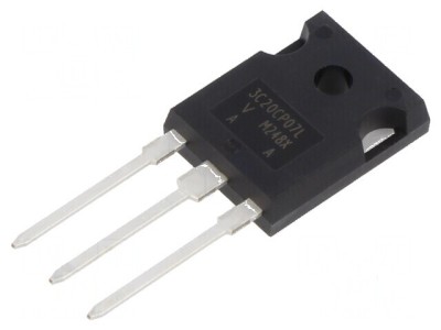 Diodă Schottky SiC 650V 2A TO247-3 THT foto